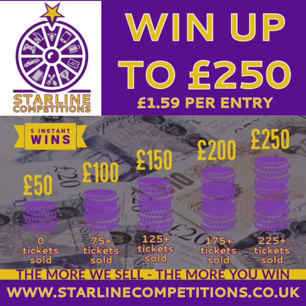 Win up to £250!