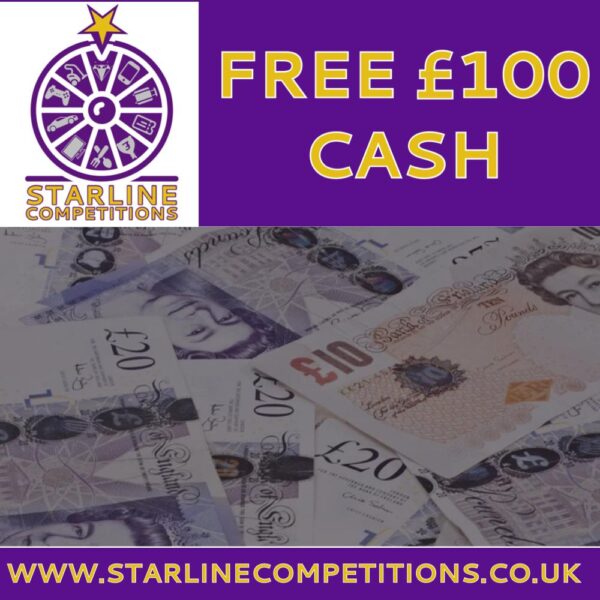 FREE £100 CASH