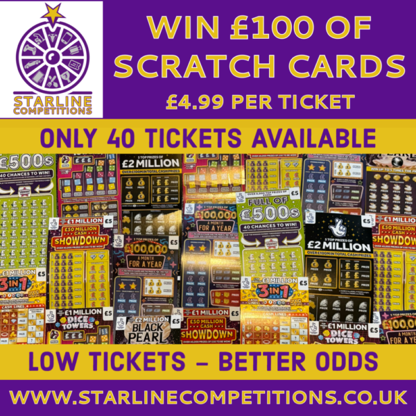 £100 Scratch Card Bundle